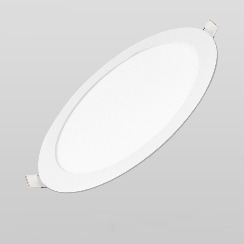 Popular Round Recessed Led Panel Light Ceiling Modern No Flickering Ultra Slim Led Panel Light