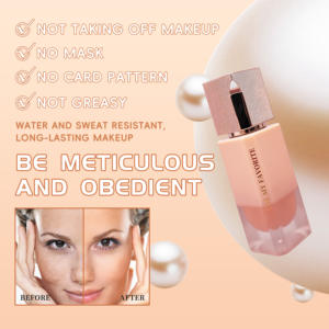 Base de Maquillaje Líquida Vegana Personalizada, Etiqueta Privada OEM, Cobertura Total Oscura, Control de Grasa, Corrector Impermeable - Product Image 5