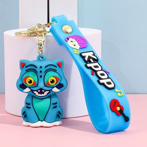 New Kpop Thợ Săn Quỷ Keychain Mặt dây chuyền Hổ PVC móc khóa hai chiều Ba lô quyến rũ cho sinh viên trang trí - Product Image 4