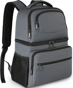 Cooler <b>Backpack</b> Insulated <b>Lunch</b> <b>Backpack</b> for Men Women Leakproof Double Layer <b>Lunch</b> Cooler <b>Bag</b> Lightweight Soft <b>Lunch</b> <b>Backpack</b> - Product Image 1