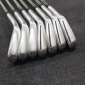 ชุดเหล็กกอล์ฟสแตนเลสฟอร์จสำหรับคนถนัดขวา 4-pw ด้ามจับยางสีดำ G-790 เวดจ์ สำหรับผู้ใช้มือขวา / ไม้กอล์ฟ - Product Image 3