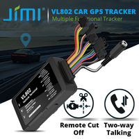 Traceur GPS 4G Jimi VL802, surveillance en temps réel des voitures et camions, application Android, accès web, étanche, antichoc, portable, alertes multiples