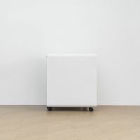 Bureau Vertical A4 Classeur Métal Serrure à Clé 3 Tiroirs Piédestal Mobile