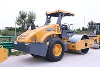 Compacteur de rouleau compresseur manuel vibrant de 16 tonnes XS163J à vendre