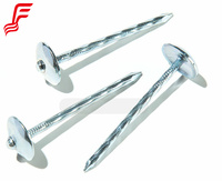 Clavos para Techo Galvanizados por Inmersión FRST de 4.75 Pulgadas con Arandela de Goma BWG7 2026, Gran Poder de Sujeción, Gran Venta