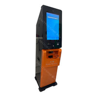 Mesin penebusan layanan mandiri untuk Game keterampilan HE-MING Stan pembayaran dengan pemindai kode QR dan Printer untuk ruang Game Arcade