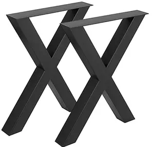 Usine Offre Spéciale Métal Simplicité Table Jambe Bureau Table Basse Assemblage Libre X-type Table Jambe Combinaison En Gros