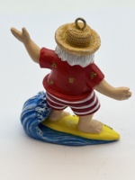 Porter des lunettes de soleil Cool Surf Santa Car Decoration Pendant Offre Spéciale le surf