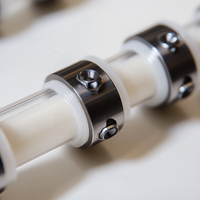 Accouplement flexible/à griffes en acier inoxydable sur mesure, usiné CNC, couple de 500 N-m pour machines industrielles OEM ODM