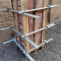 Pince de serrage carrée pour colonne - Location - Taille réglable - Réutilisable - Haute résistance - Durable - Sans entretien - Garantie 5 ans - Zinc et fer