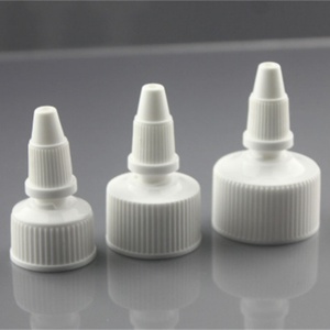 ฝาขวดบีบได้ ฝาขวดกาว ฝาพลาสติกสำหรับผลิตภัณฑ์ดูแลเส้นผม ฝาขวดแบบมีรูปแบบเกลียวขนาด 20/24/28 - Product Image 1