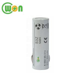 Batterie <span class=keywords><strong>Rechargeable</strong></span>, <span class=keywords><strong>3</strong></span>.<span class=keywords><strong>5V</strong></span>, 650mAh, S3Z Cell, NI-MH, pour Heine X-002.99.314, nouveauté - Product Image 1