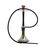 Vente chaude Narguilé Russe Pas Cher Nouveau style Shisha En Aluminium Luxueux Meilleure Qualité Shisha En Résine