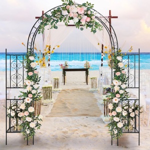 <span class=keywords><strong>Arche</strong></span> de clôture extérieure <span class=keywords><strong>en</strong></span> fer écologique certifiée 70x81cm, facilement assemblable pour cérémonie ou <span class=keywords><strong>mariage</strong></span> - Product Image 6