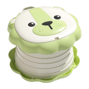 Pot de toilette <span class=keywords><strong>rotatif</strong></span> pour enfants en forme de lion, pliable, portable, pour les voyages, pour les garçons et les filles, siège <span class=keywords><strong>auto</strong></span> pour bébé - Product Image 1