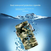 Briquet à fil de tungstène en plastique rechargeable par USB, grande capacité, étanche, silencieux, portable, carré, idéal pour les cadeaux promotionnels - JX-0240