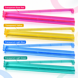 Four Color Acrylic Transparent Mahjong Push <b>Stick</b> & Racks Foldable Durable Eco-Friendly for Home Game Nights - Product Image 6