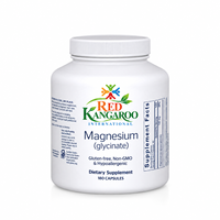 Fabrication sur mesure de compléments alimentaires en marque privée OEM ODM, glycinate de magnésium 120 mg, 180 capsules, formule personnalisée, fabrication sous contrat