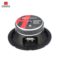 Haut-parleur de voiture personnalisé MF0805 8 pouces, puissance 360W, système audio de voiture, système sonore de 8 pouces, capot anti-poussière en papier pour audio de voiture