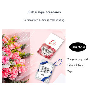 طابعة حرارية من الورق المقوى صغيرة محمولة مخصصة بدون حبر ، بطاقات المعايدة وبطاقات باركود للشحن-المخزون - Product Image 5