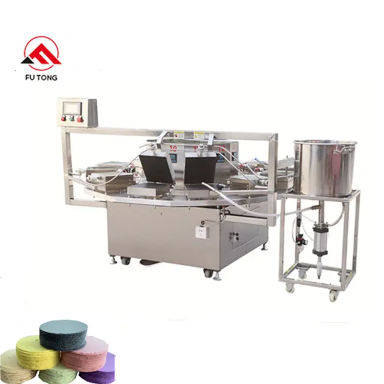 Máquinas de obleas haciendo máquina de galletas de caramelo máquina de fabricación de jarabe de waffle que forma la máquina