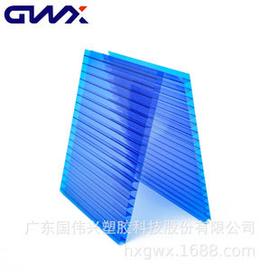 Double Layer Transparent Polycarbonate Sheet 8mm UV Resistant For Roof Sunroom Greenhouse Partition - Product Image 3