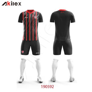 เสื้อฟุตบอลชุดทีมฟุตบอลเสื้อฟุตบอลพิมพ์ลายซับลิเมชันออกแบบได้ตามต้องการ - Product Image 2