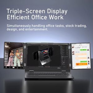 Laptop MAX16 de 16 Pulgadas con Tres Pantallas de Fábrica al por Mayor, Nuevo, con <span class=keywords><strong>Intel</strong></span> <span class=keywords><strong>I7</strong></span> 1260P de 12 Núcleos, Desbloqueo Facial, SSD de 2TB, Gráficos <span class=keywords><strong>Intel</strong></span> y Win 11 - Product Image 2
