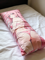 Coussin de corps anime personnalisé, motifs sexy, 100% coton tricoté, écologique, lavable, respirant, durable, rectangulaire