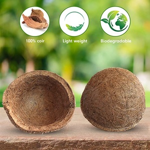 Maceta Colgante Económica y Ecológica de <span class=keywords><strong>Fibra</strong></span> de Cáscara de Coco <span class=keywords><strong>Natural</strong></span> para Uso Doméstico - Product Image 4