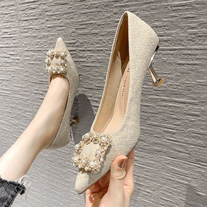 Calzado de Mujer, Zapatos de Tacón con Pedrería, Elegantes y Sensuales, Tacones 2025 para Mujer - Product Image 2