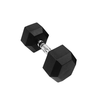 Haltère hexagonal en caoutchouc pour entraînement de musculation, haltère en fonte pour la maison, haltère hexagonal de fitness