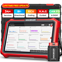 Escáner de Diagnóstico Universal para Automóviles KINGBOLEN K8 PRO, OBD2 Bidireccional, Codificación ECU, Bluetooth, Herramienta de Sistema Completo