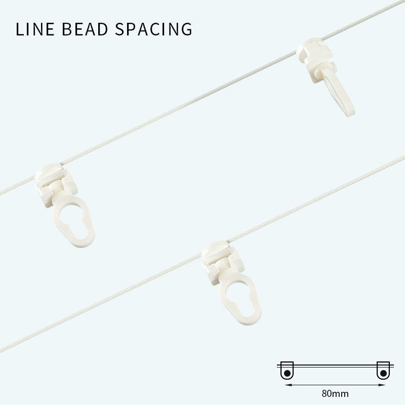 Small Ripple Fold Home Curtain Track
