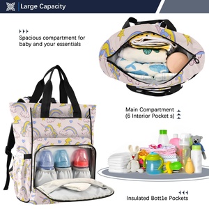 Bolsa de Pañales para Bebé de Gran Capacidad, Mochila de Viaje para Maternidad, Bolsa de Pañales - Product Image 5