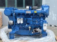 Moteur diesel marin Weichai WP13C 450HP 476HP 1800RPM, moteur de propulsion robuste à 6 cylindres pour bateaux de pêche, de transport de marchandises et de remorquage