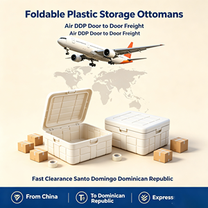 Transporte Aéreo DDP Puerta a Puerta desde República Dominicana para Otomanas <span class=keywords><strong>de</strong></span> Almacenamiento Plegables <span class=keywords><strong>de</strong></span> Plástico, Despacho Rápido en <span class=keywords><strong>Santo</strong></span> <span class=keywords><strong>Domingo</strong></span> - Product Image 2