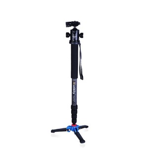 Manbily C-333 + M-1 máy ảnh chuyên nghiệp đứng Trọng lượng nhẹ di động nối dài cầm tay máy ảnh DSLR Chân máy ảnh chân máy - Product Image 3