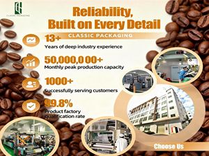 ถุงกาแฟหยาบแบบพิเศษ, ถุงกาแฟรีไซเคิลได้พื้นผิวหยาบถุงกาแฟกึ่งใสถุงชากาแฟ - Product Image 6