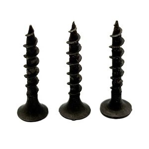 สกรูยิปซัมสีเทาเคลือบฟอสเฟตเกลียวหยาบสำหรับงานไม้ขายส่ง - Product Image 1