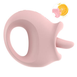 87g Rote Grapefruit Honey Tongue Masturbator, Mehrstufiger Zungenlecker-Vibrator, Honey Tongue Vibrator, Sexspielzeug für Erwachsene - Product Image 4