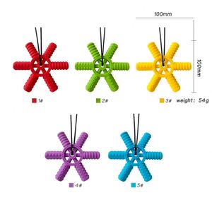 Mordedor de Silicona de Grado Alimenticio, Libre de BPA, para Bebés, Collar Sensorial para Niños, Juguete Suave para Masticar, Regalo para Niños y Niñas - Product Image 6