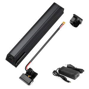 Batería de Iones de Litio DE 48V para Bicicleta Eléctrica, Montaje en Tubo del Asiento, con Cargador de 2A, Batería Recargable de Aleación de Aluminio Resistente - Product Image 1