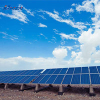 Système de stockage d'énergie solaire connecté au réseau de 3 kW avec panneaux en silicium monocristallin, contrôleur MPPT, batterie lithium-ion pour usage domestique