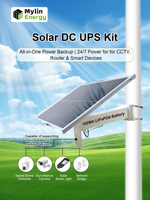 Mini kit UPS 40W 12V/5V Alimentation de secours portable CC pour routeur WiFi et caméra CCTV