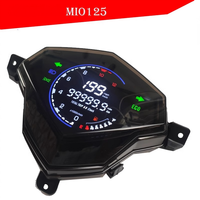 Layar Elektronik Instrumen Motor Mio125 dengan Jam, Penyesuaian Kecerahan Otomatis, Meter Motor, PART DIY