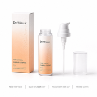 Sérum Bulle Orange en Promotion Double Ferment Bactérien Niacinamide Acide Salicylique Contrôle du Sébum Affinage des Pores OEM ODM