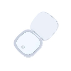 Cermin Rias LED Sensor Sentuh Pembesar Dua Sisi, Kontrol Smart On/Off, <span class=keywords><strong>Mini</strong></span> Portabel, 3 Mode Cahaya untuk Penggunaan Sehari-hari - Product Image 6