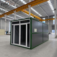 Maison conteneur pliable directement de l'usine pour bureau temporaire et logement des travailleurs