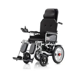 2024 sedia a rotelle elettrica pieghevole completamente automatica pieghevole portatile a caldo per gli anziani